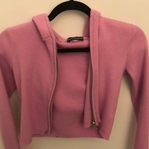 Pink arden hoodie